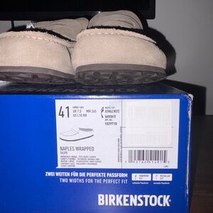 Naples wrapped Birkenstocks clog
